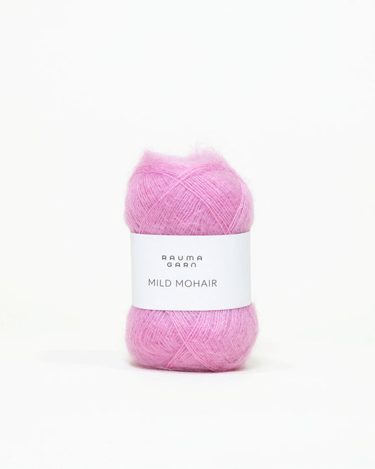 Rauma Garn - Mild Mohair - Rosa (33)
