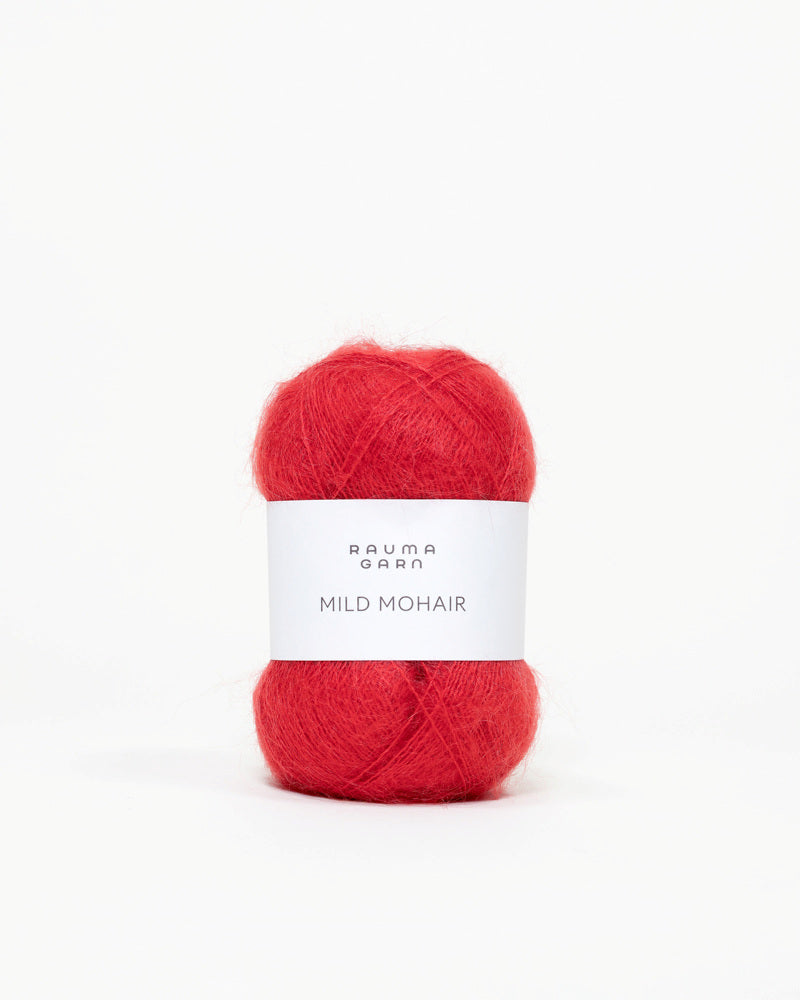 Rauma Garn - Mild Mohair - Rød (41)
