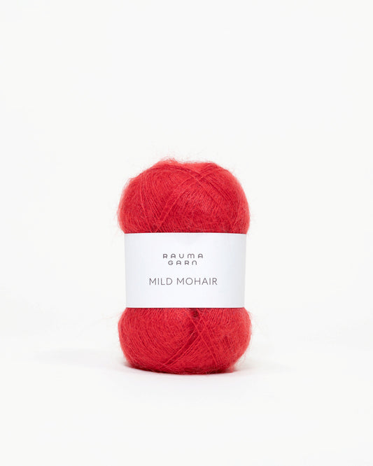 Rauma Garn - Mild Mohair - Rød (41)