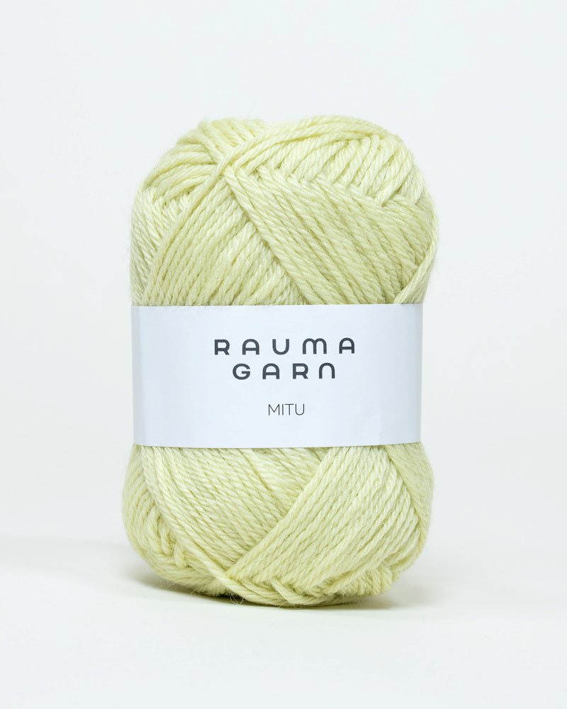Rauma Garn - MITU - Lys Lime (0319)