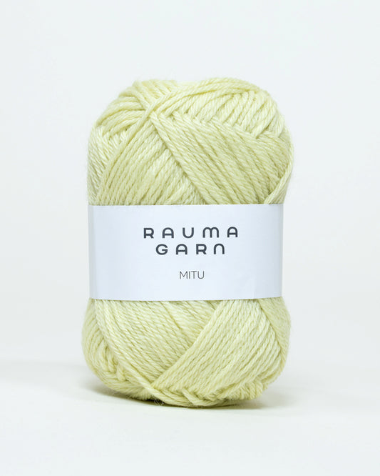 Rauma Garn - MITU - Lys Lime (0319)