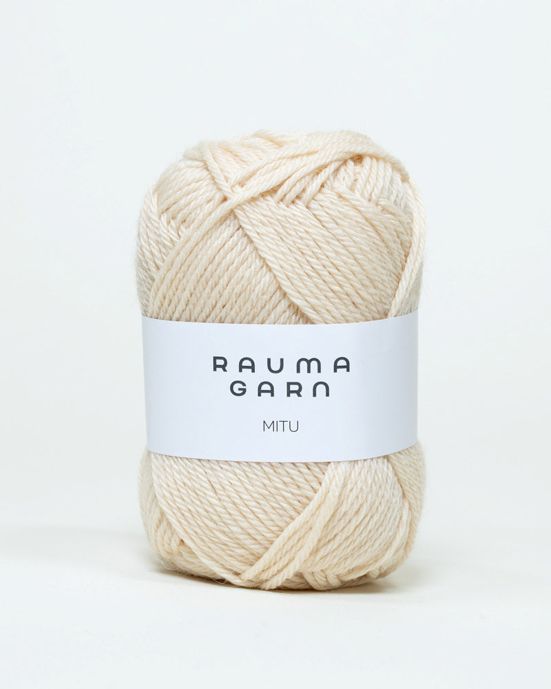 Rauma Garn - MITU - Gammelhvit (1108)