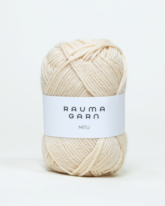 Rauma Garn - MITU - Gammelhvit (1108)