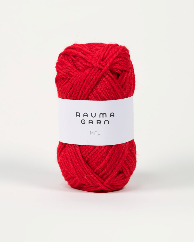 Rauma Garn - MITU - Rød (0392)