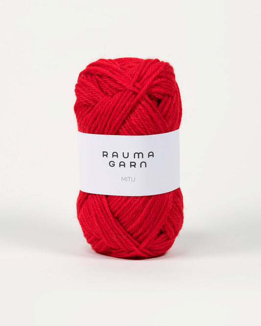 Rauma Garn - MITU - Rød (0392)