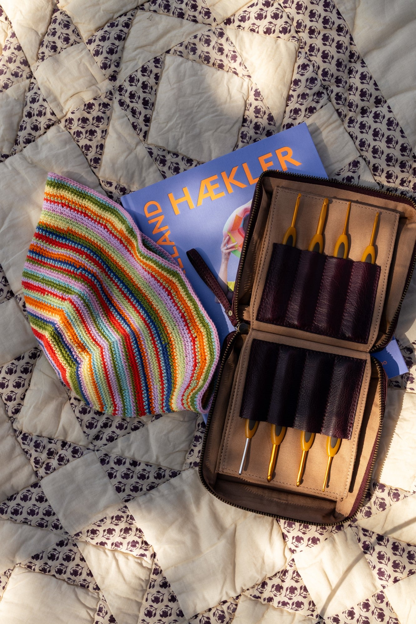 RE:DESIGNED Project 83 – Color: Dark Cherry - Etui til udskiftelige rundpinde