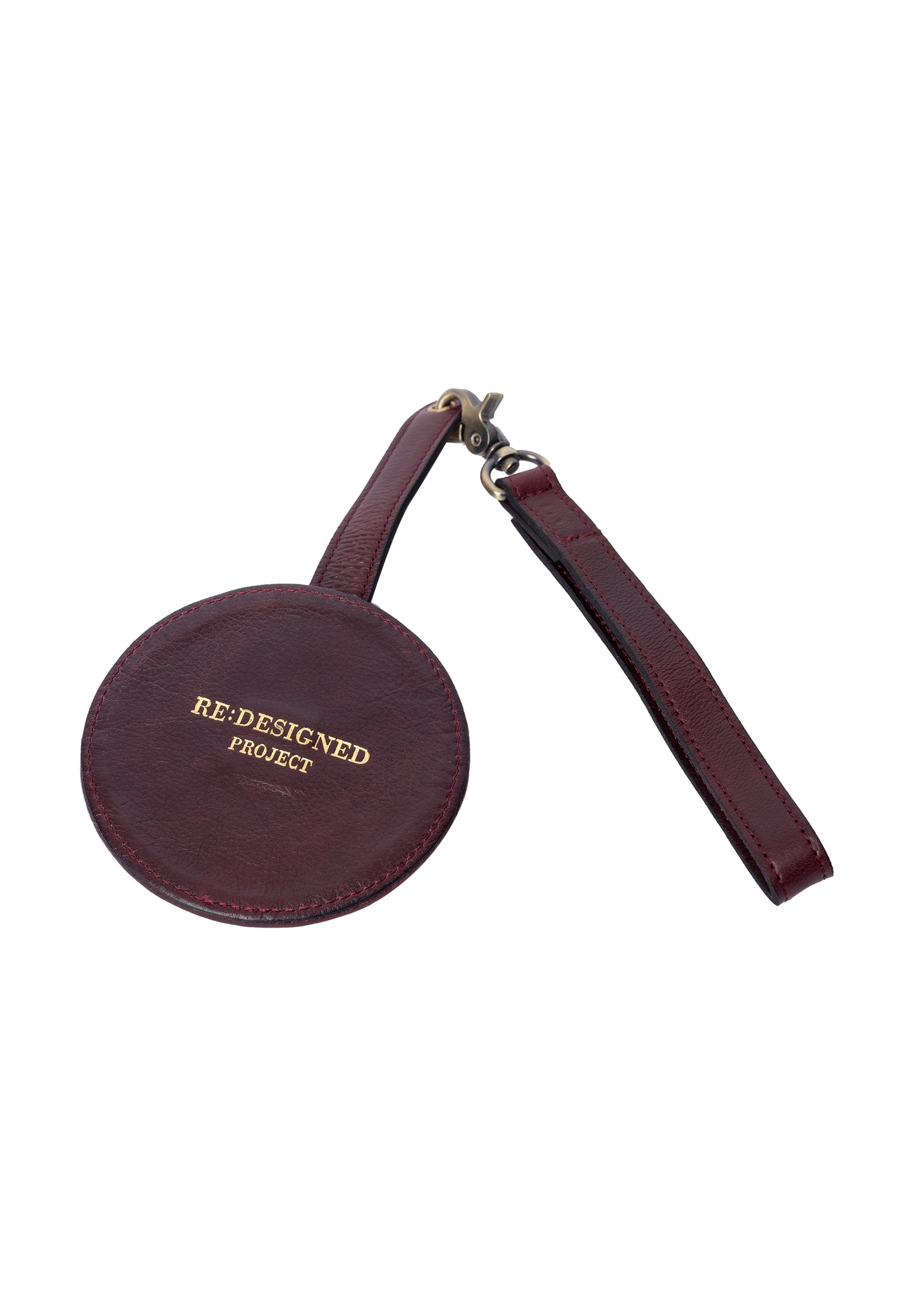 RE:DESIGNED Project 94 – Color: Dark Cherry - Garnholder til strik på farten