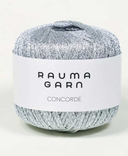 🧶 Concorde 21 SØLV – glansfuldt og legende garn ✨