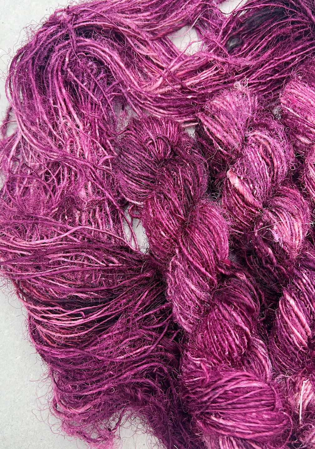 Recycled silk - Thelma - GRANAT