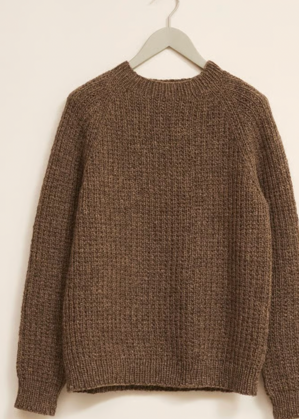 Strikkeopskrift: Pekka Struktursweater i VAMS