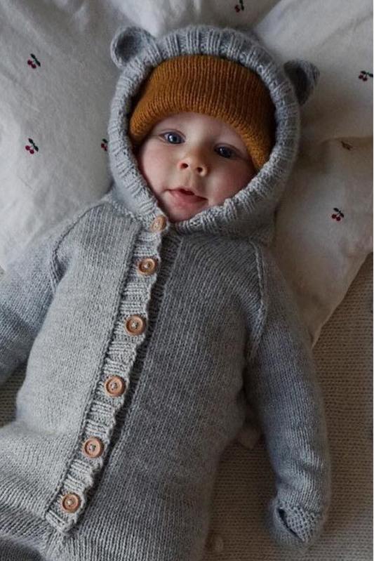 BearMe babydress - opskrift i POP merino