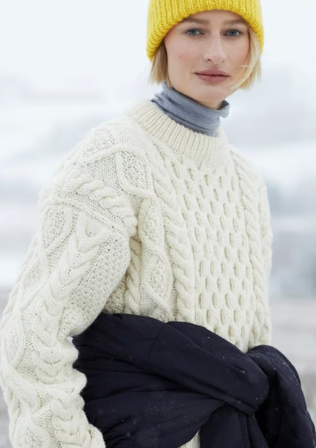 🧶✨ Magne Flettegenser – Strikkekit i Rauma Fivel ❄️❤️