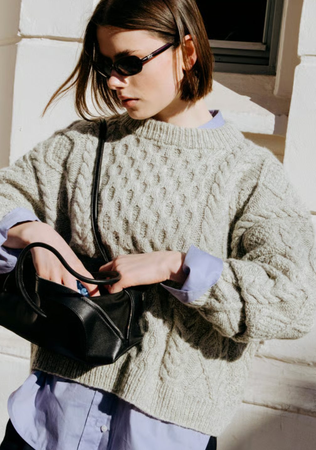 🧶✨ Magne Flettegenser – Strikkekit i Rauma Fivel ❄️❤️