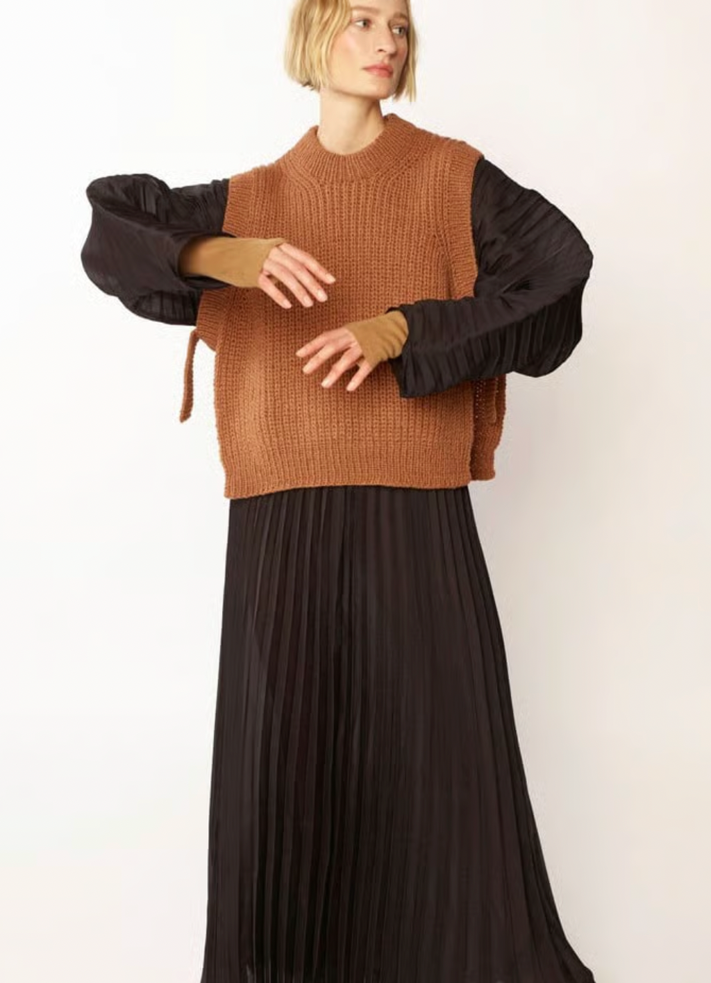 🧶 Dori vest – strikkeopskrift (PDF)