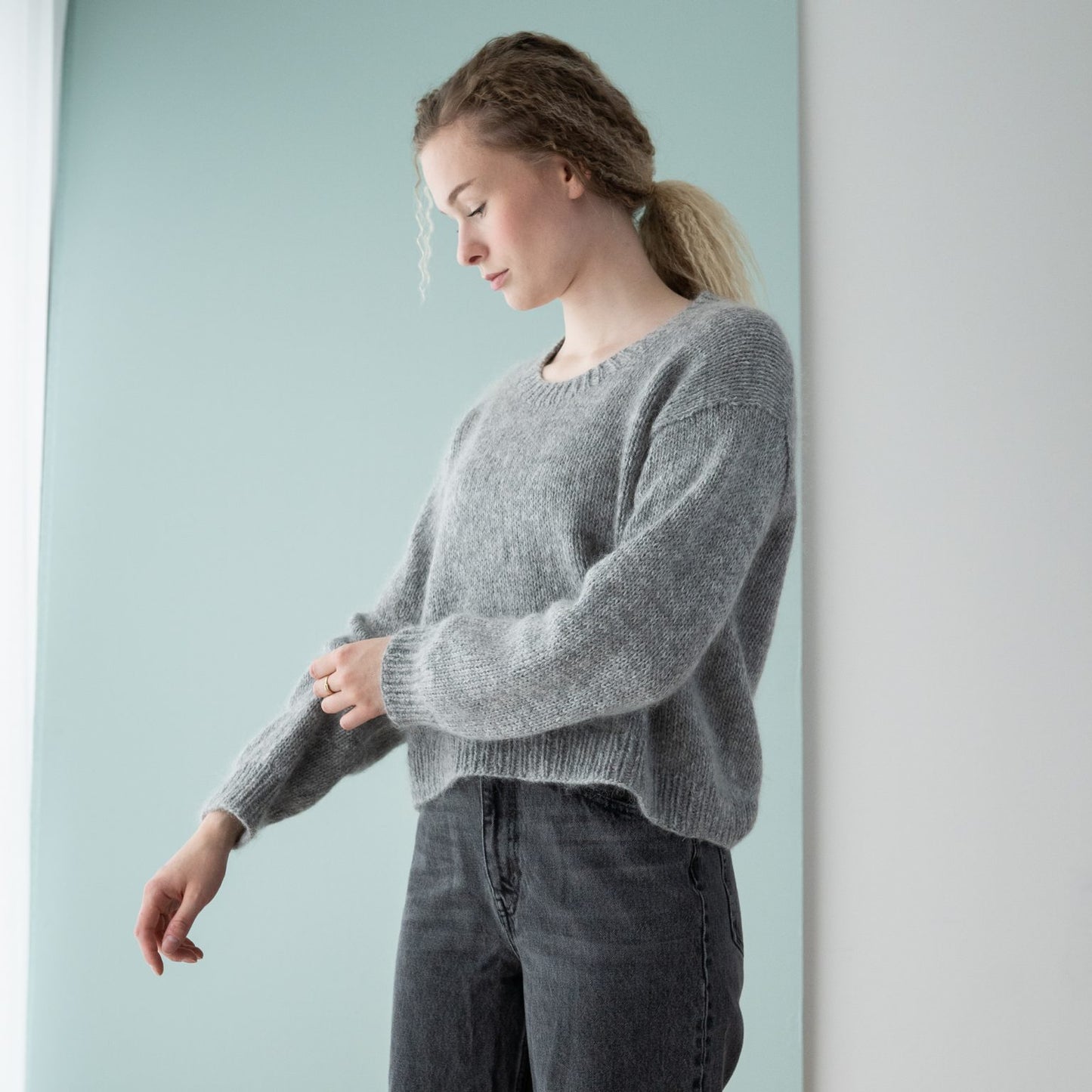 Daydream Sweater Strikkekit i POP og HipMohair