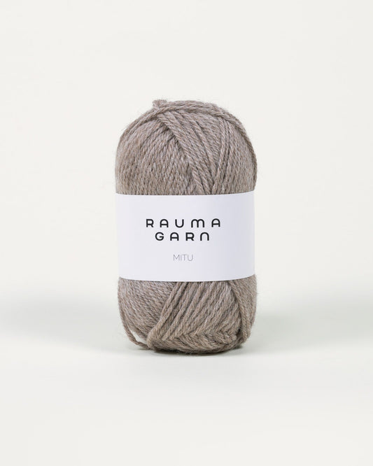 Rauma Garn - MITU - Beige Melert (SFN61)