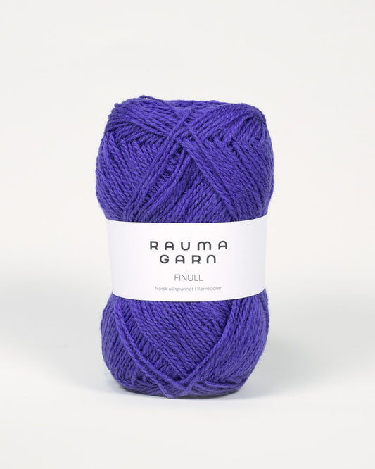Rauma Garn - Finull - Blålilla (4041)
