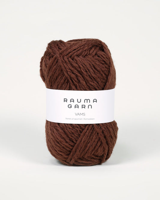 Rauma Garn - Vams - Brun (106)