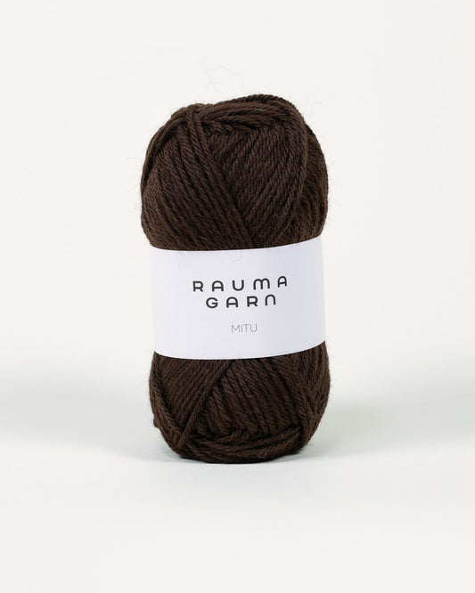 Rauma Garn - MITU - Brun (SFN90)