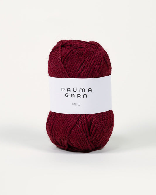 Rauma Garn - MITU - Burgunder (3083)