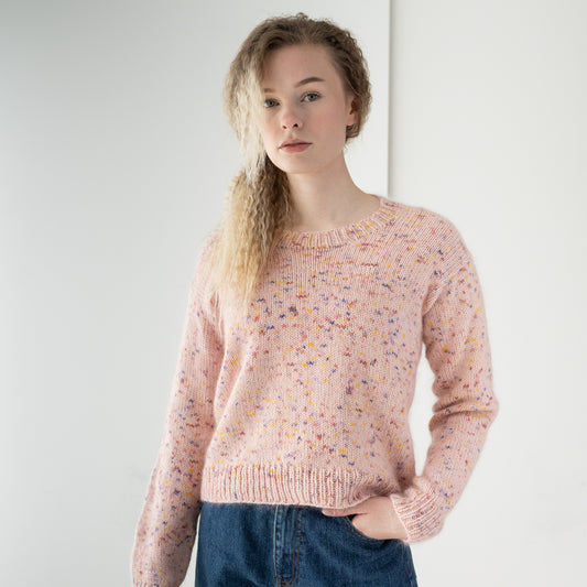 Daydream Sweater Strikkekit i POP og HipMohair