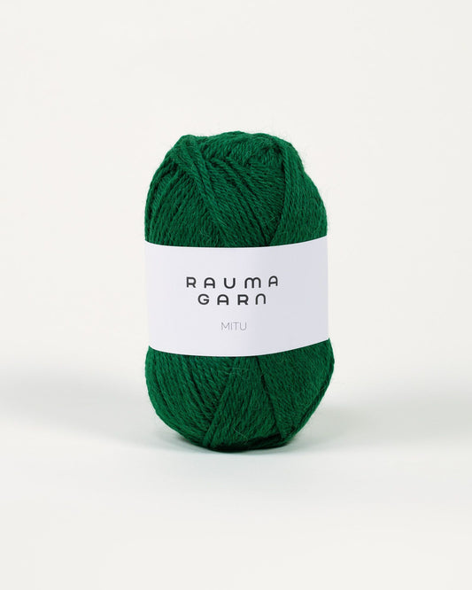 Rauma Garn - MITU - Dyp Grønn (0062)