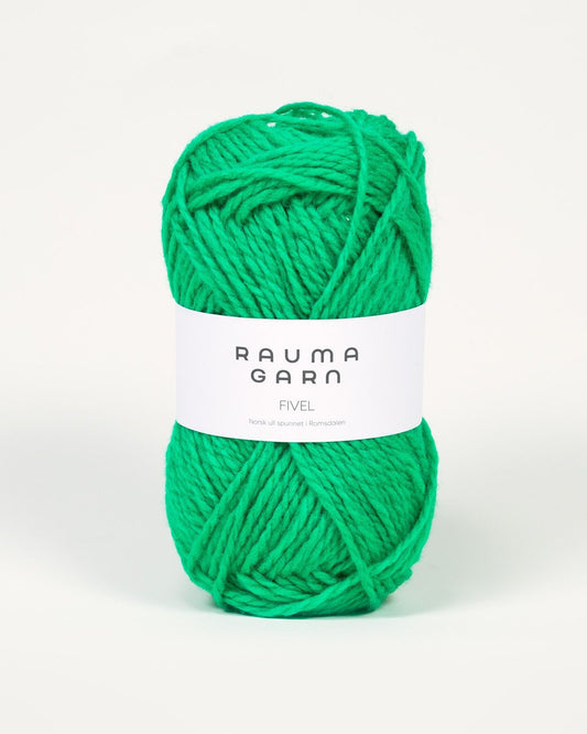 Rauma Garn - Fivel - Emeraldgrøn (10)