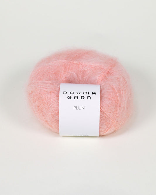 Rauma Garn - Plum Mohair - Gammelrosa (40)
