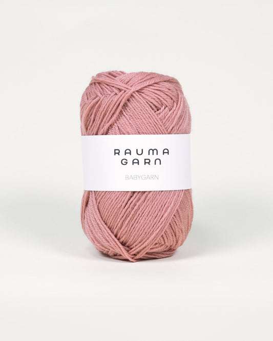 Rauma Garn - Babygarn - Gammelrosa (099)