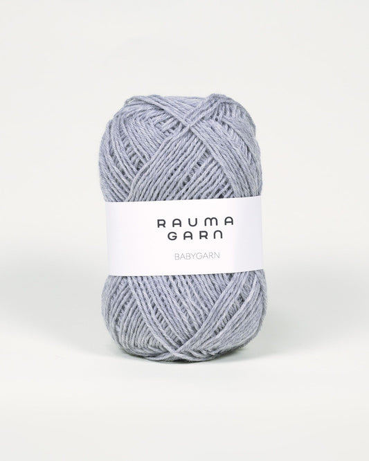 Rauma Garn - Babygarn - Grå Melert (B13)