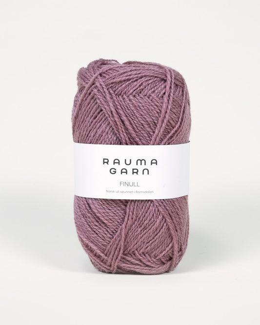 Rauma Garn - Finull - Grålilla  (487)
