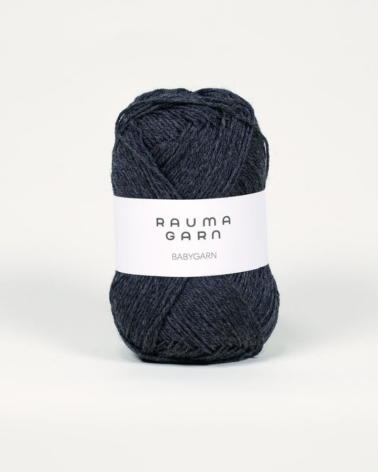 Rauma Garn - Babygarn - Koksgrå (B14)