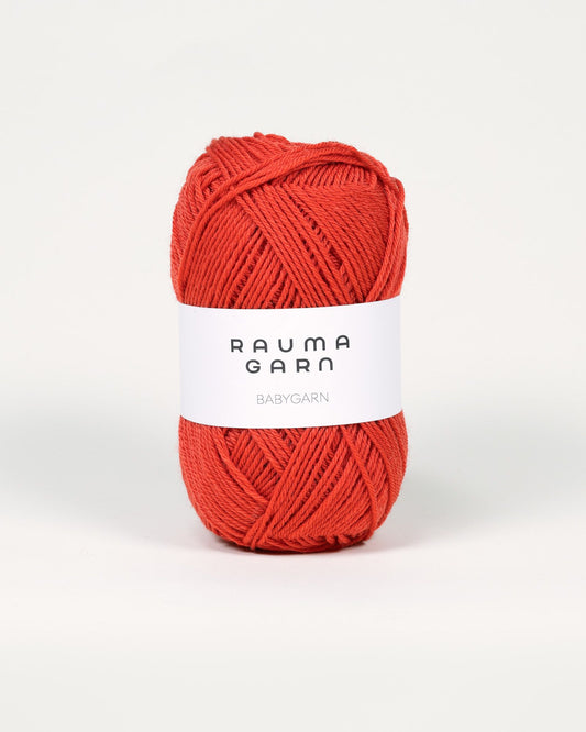 Rauma Garn - Babygarn - Korall (157)