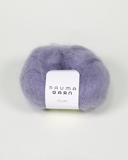 Rauma Garn - Plum Mohair - Lilla (48)