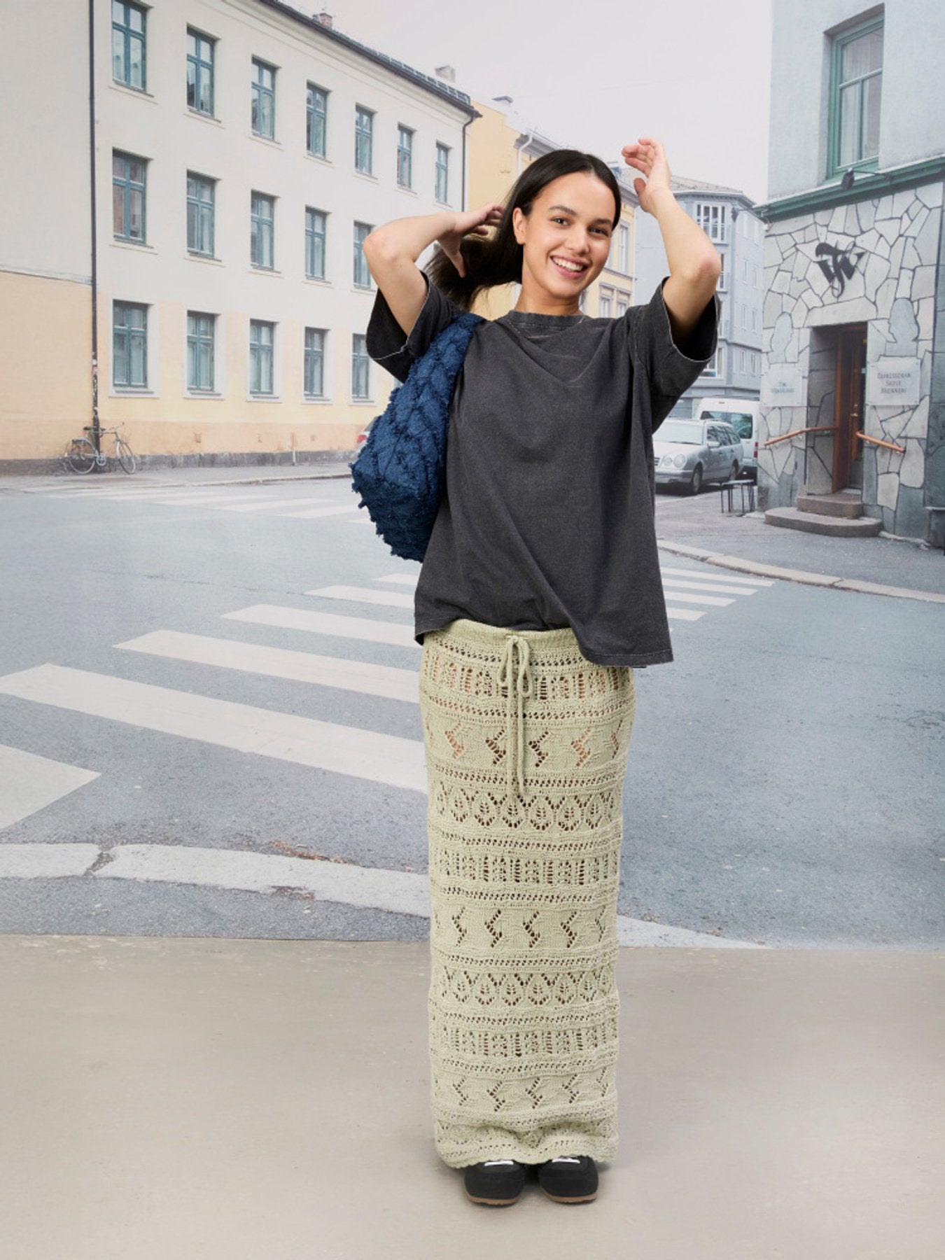 466 - Løkkaskjørt - opskrift