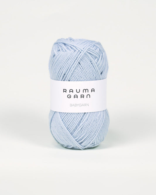 Rauma Garn - Babygarn - Lys Blå (073)