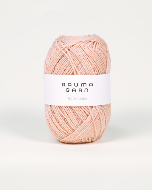 Rauma Garn - Babygarn - Lys gammelrosa  (98)