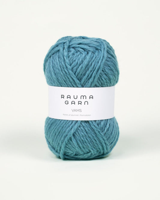 Rauma Garn - Vams - Lys petrol (52)