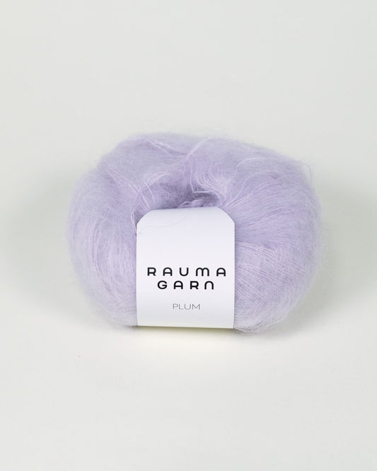 Rauma Garn - Plum Mohair - Lys syrin (185)