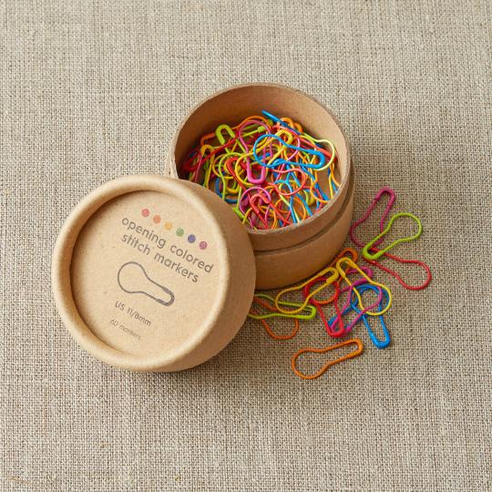 Opening Colored Ring Stitch Marker