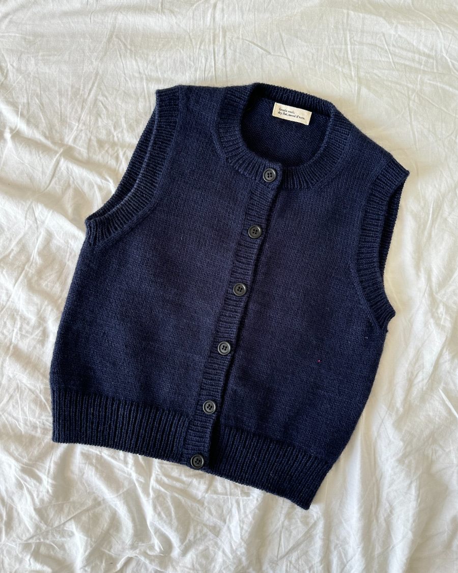 PetiteKnit - Maggie Vest - Opskrift