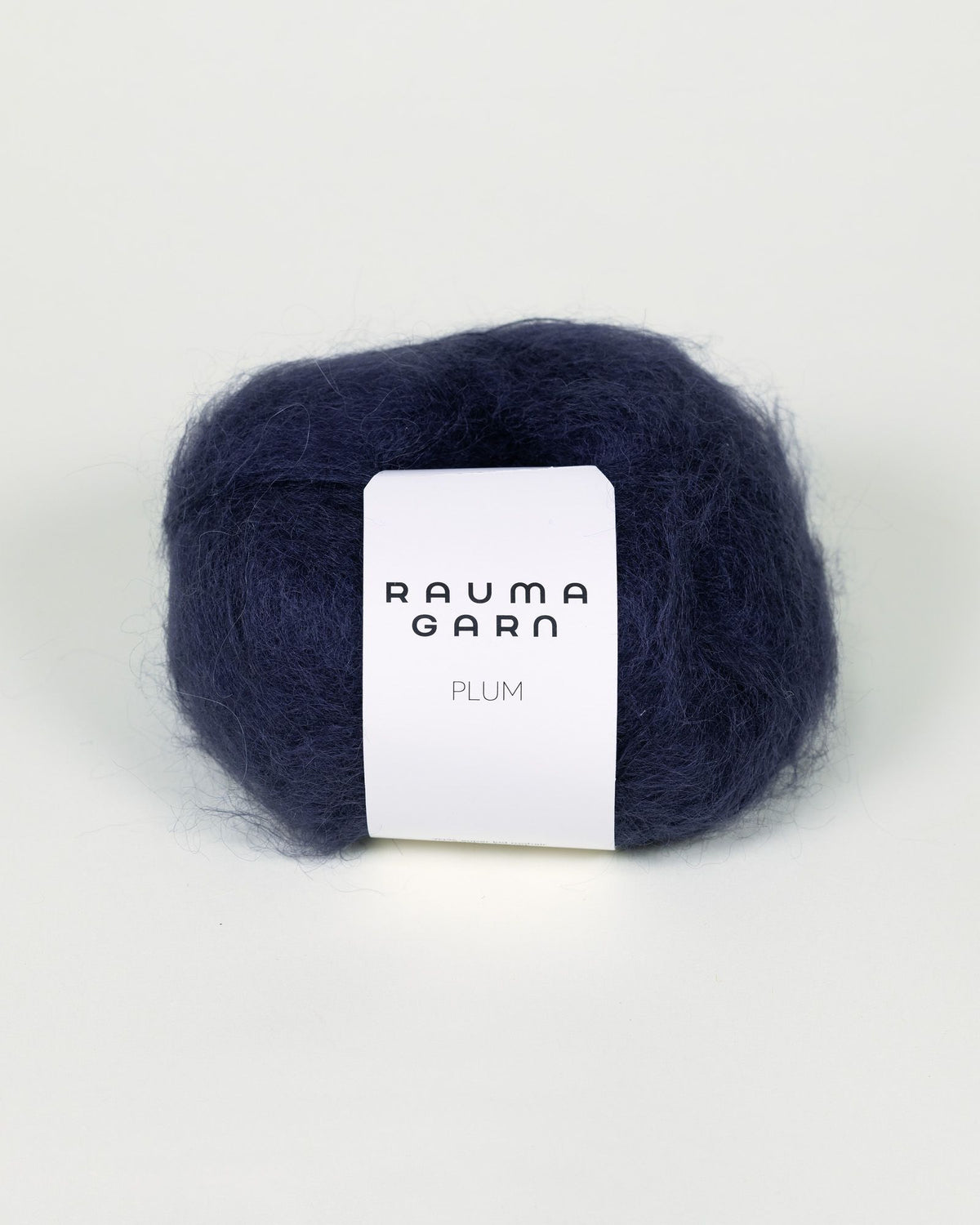Rauma Garn - Plum Mohair - Marineblå  (116)