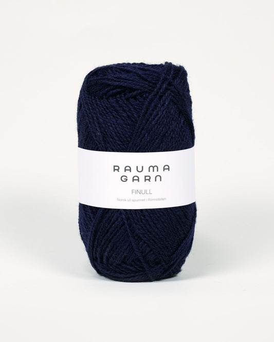 Rauma Garn - Finull - Marineblå (459)
