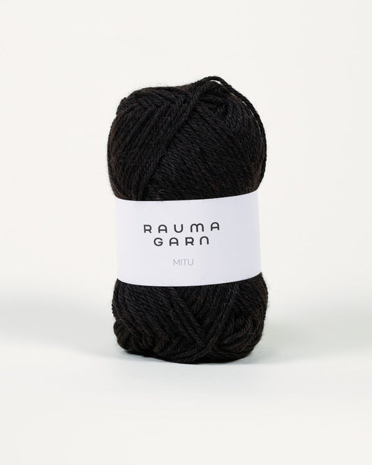 Rauma Garn - MITU - Mørk Brun (SFN35)