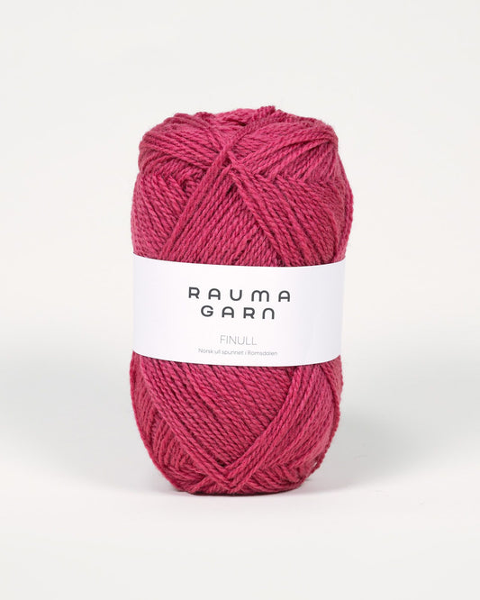 Rauma Garn - Finull - Mørk gammelrosa  (466)