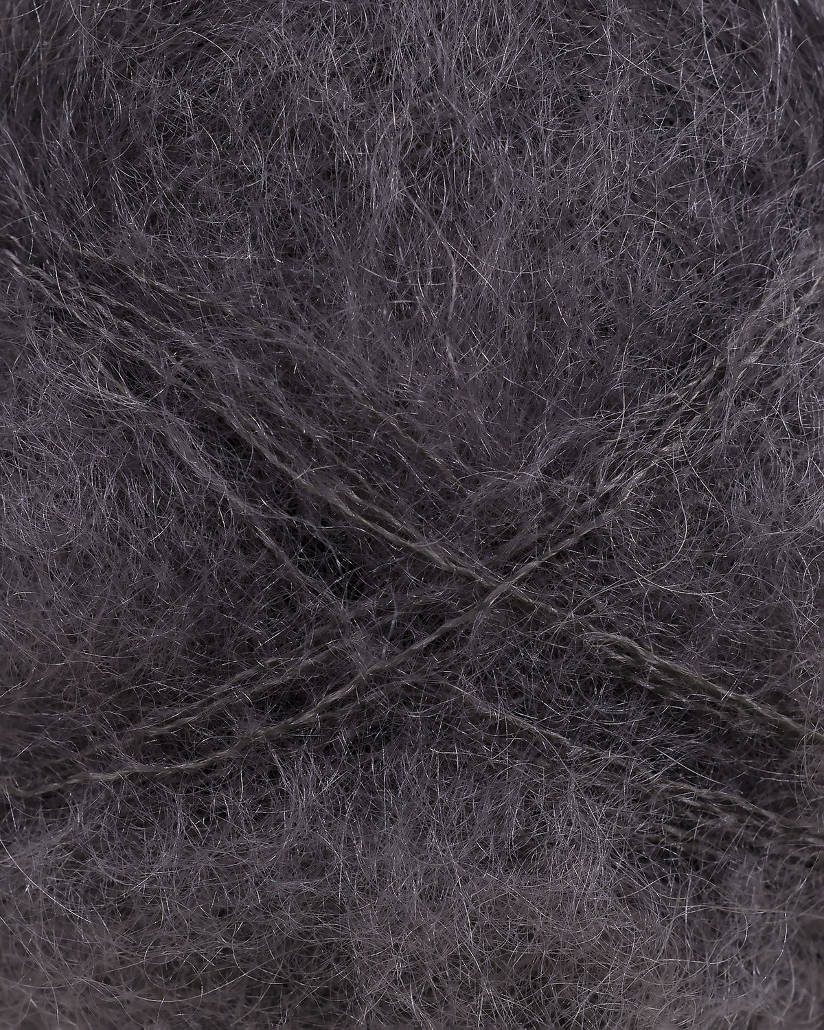 Rauma Garn - Plum Mohair - Mørk grå (119)