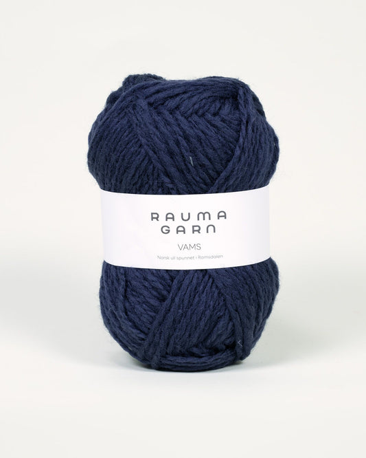 Rauma Garn - Vams - Mørk gråblå (58)