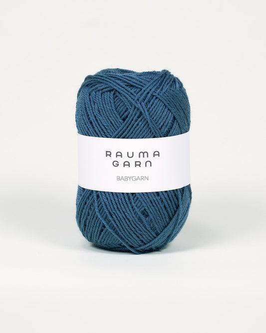 Rauma Garn - Babygarn - Petrol (111)