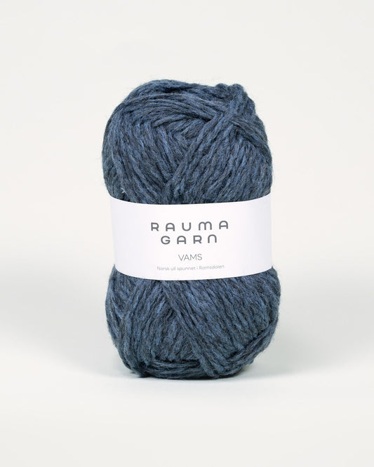 Rauma Garn - Vams - Petrol melert  (405)