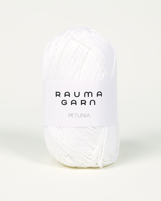 Rauma Garn - Petunia - Kremhvit (221)